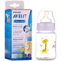 Бутылочка для кормления AVENT (Авент) SCF 821/12 Anti-Colic с клапаном AirFree декор жираф 260 мл 1 шт