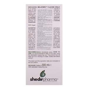 Мелафібра розчин оральний для регулярного транзиту кишкового вмісту та балансу мікрофлори кишечника флакон 300 мл