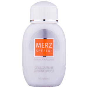 Специальное драже Мерц для здоровья кожи, волос и ногтей флакон 60 шт