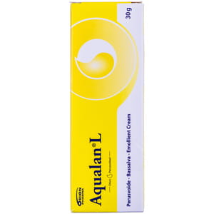 Крем для тіла Аквалан Л пом'якшувальний та зволожуючий для чутливої та схильної до алергії шкіри 30 г
