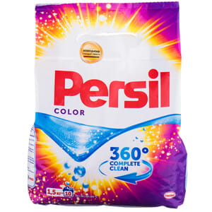 Порошок стиральный PERSIL (Персил) автомат Колор на 10 циклов стирки 1,5 кг