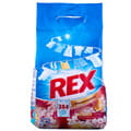 Порошок стиральный REX (Рекс) автомат ароматерапия с эфирными маслами и ароматом цветущей сакуры и водной лилии на 16 циклов стирки 2,4 кг