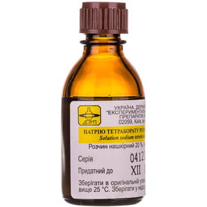 Бура в глицерине (натрия тетраборат) р-р накож. 20% фл. 30г