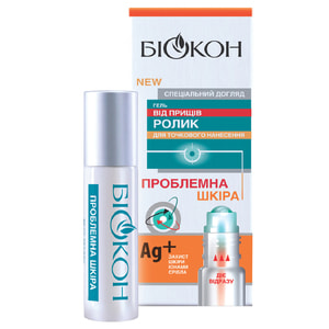 Гель для лица БИОКОН Проблемная кожа против прыщей 10 мл