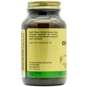 Хлорелла SOLGAR (Солгар) капсулы 520 мг флакон 100 шт