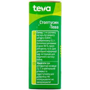 Стоптуссин-Тева капли орал. фл. 25мл