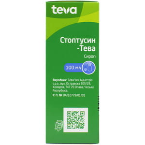 Стоптусин-Тева сироп фл. 100мл