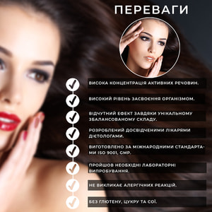 Ідеальне волосся капсули флакон 30 шт