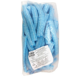 Шапочка-берет Славна медицинская нестерильная материал спанбонд 100 шт