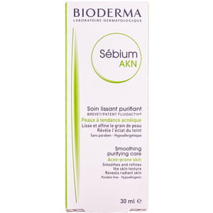 Эмульсия для лица BIODERMA (Биодерма) Себиум AKN для проблемной кожи склонной к акне 30 мл