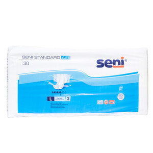 Подгузники для взрослых SENI (Сени) Standard AIR Large (Стандарт Эйр Лардж) размер L/3 30 шт