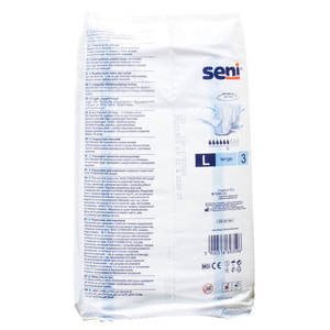Подгузники для взрослых SENI (Сени) Standard AIR Large (Стандарт Эйр Лардж) размер L/3 30 шт