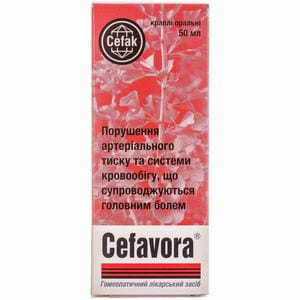 Цефавора капли орал. фл. 50мл