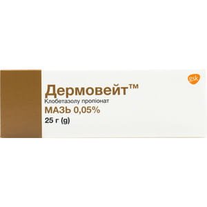 Дермовейт мазь 0,05% туба 25г