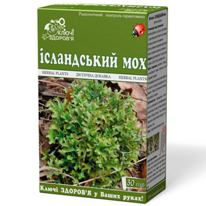 Фиточай Ключи Здоровья Исландский мох 30 г