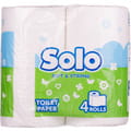 Бумага туалетная SOLO (Соло) Ультра 4 шт
