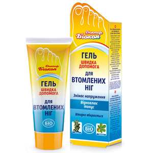 Гель для ног БИОКОН Быстрая помощь для уставших ног 75 мл