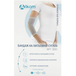 Бандаж на локтевой сустав Торговый Дом Алком модель 3061 размер 2