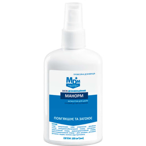 Манорм антисептик для шкіри спиртовмісний 100 мл