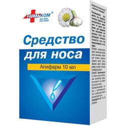 Капли назальные Апифарм для предотвращения отеков слизистой носа при переохлаждении и насморке флакон 10 мл