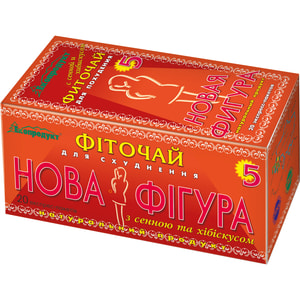 Фиточай Новая фигура-5 в фильтр-пакетах по 2 г 20 шт