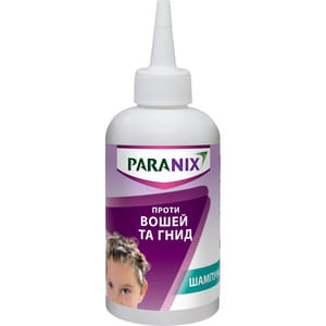 Шампунь для волосся Паранікс протипедикульозний (від вошей та гнид) флакон 200 мл з гребінцем