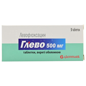 Глево табл. п/о 500мг №5