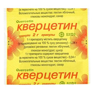 Кверцетин гранулы пакет 2г