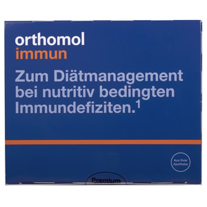 Ортомол Иммун (Orthomol Immun) витаминный комплекс для поднятия иммунитета флакон + таблетки с витамином С, Д, цинком на курс приема 30 дней