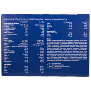 Ортомол Иммун (Orthomol Immun) витаминный комплекс для поднятия иммунитета флакон + таблетки с витамином С, Д, цинком на курс приема 30 дней