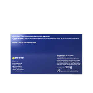 Ортомол Джуниор С плюс (Orthomol junior С plus) для поднятия иммунитета таблетки жевательные вкус лесных ягод с витамином С, Д, цинком на курс 30 дней