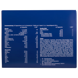 Ортомол Витал Ф (Orthomol Vital F) витаминный комплекс для женского здоровья капсулы + порошок + таблетки на курс приема 30 дней