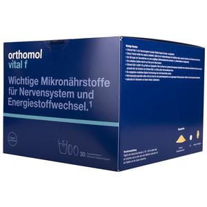Ортомол Витал Ф (Orthomol Vital F) витаминный комплекс для женского здоровья капсулы + порошок + таблетки на курс приема 30 дней
