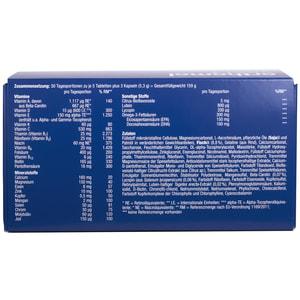 Ортомол Вітал Ф (Orthomol Vital F) вітамінний комплекс для жіночого здоров'я капсули + таблетки на курс прийому 30 днів