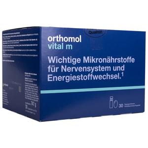 Ортомол Вітал М (Orthomol Vital М) вітамінний комплекс для чоловічого здоров'я питний на курс прийому 30 днів