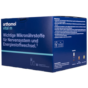 Ортомол Вітал М (Orthomol Vital М) вітамінний комплекс для чоловічого здоров'я питний на курс прийому 30 днів