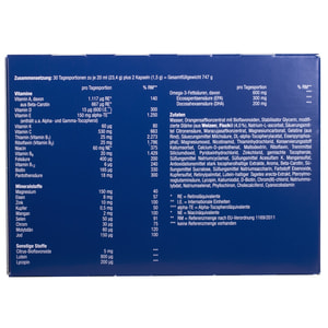 Ортомол Вітал М (Orthomol Vital М) вітамінний комплекс для чоловічого здоров'я питний на курс прийому 30 днів