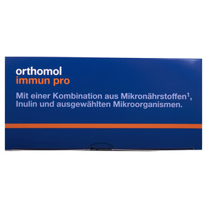 Ортомол Иммун Про (Orthomol Immun) витаминный комплекс для поднятия иммунитета гранулы + капсулы с витамином С, Д, цинком на курс приема 30 дней