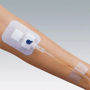 Повязка медицинская Cosmopor I.V. (Космопор) пластырная стерильная для фиксации катетера размер 6 см х 8 см 1 шт