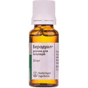 Беродуал р-р д/инг. фл. 20мл