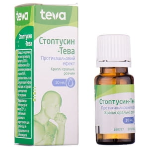 Стоптуссин-Тева капли орал. фл. 10мл