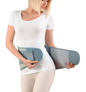 Бандаж підтримуючий Торговий Дім Алком модель 2030 жорсткий колір сірий розмір 1