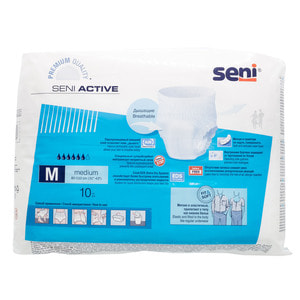 Подгузники-трусы для взрослых Seni (Сени) Active Medium (Актив медиум) размер M/2 10 шт