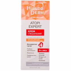 Крем для тіла HIRUDO DERM (Гірудо дерм) Atopic Program (Атопік Програм) спеціальний для сухої, дуже сухої та схильної до атопії шкіри 400 мл