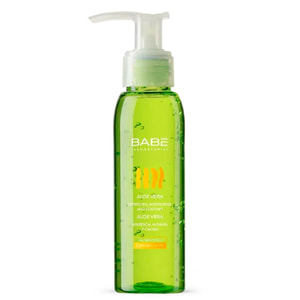 Гель для тела BABE LABORATORIOS (Бабе Лабораториос) увлажняющий с алоэ вера 100% Travel Size (Тревел сайз) 90 мл