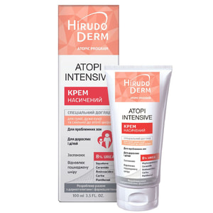 Крем для тіла HIRUDO DERM (Гірудо дерм) Atopic Program (Атопік Програм) насичений для сухої, дуже сухої та схильної до атопії шкіри 100 мл