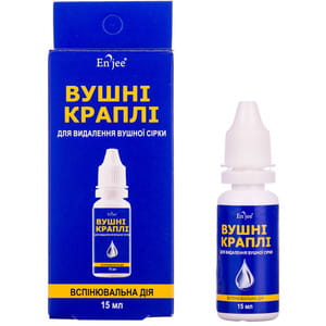 Краплі вушні ENJEE (Енжі) для видалення сірки 15 мл