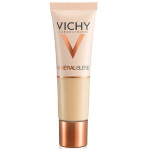 Крем для лица VICHY (Виши) Минералбленд тональный увлажняющий для придания коже естественного сияющего вида оттенок 01 30 мл