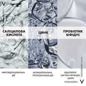 Гель для лица VICHY (Виши) Нормадерм Фитосолюшн для глубокого очищения жирной, склонной к недостаткам кожи 400 мл