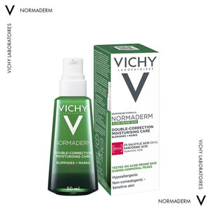 Флюїд для обличчя VICHY (Віши) Нормадерм зволожуючий подвійної дії для жирної, схильної до недоліків шкіри 50 мл